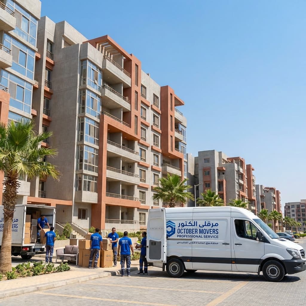 نقل عفش أكتوبر